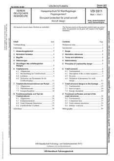 VDI VDI 5911 BLATT 1