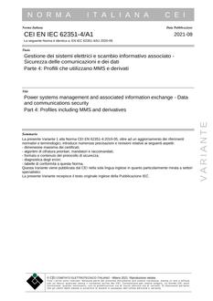 CEI EN IEC 62351-4/A1
