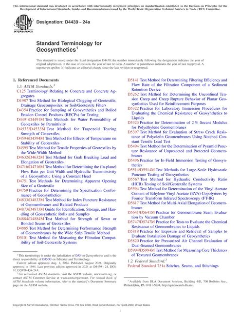 ASTM D4439-24a