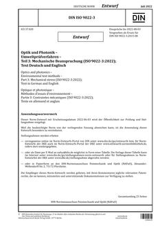 DIN ISO 9022-3 - DRAFT