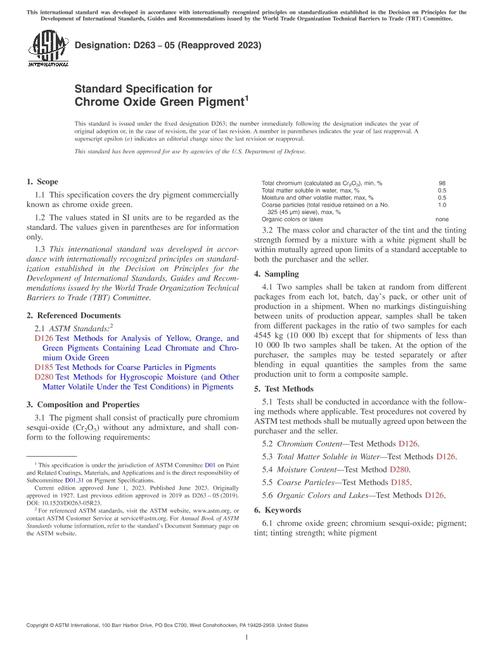ASTM D263-05(2023)