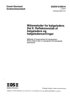 DANSK DS/EN 61580-6
