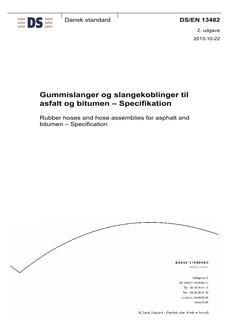 DANSK DS/EN 13482