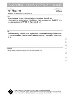 CEI EN 62289