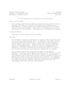 IETF RFC 4095