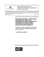 CAN/CSA-ISO/IEC 10165-6-01 (R2014)