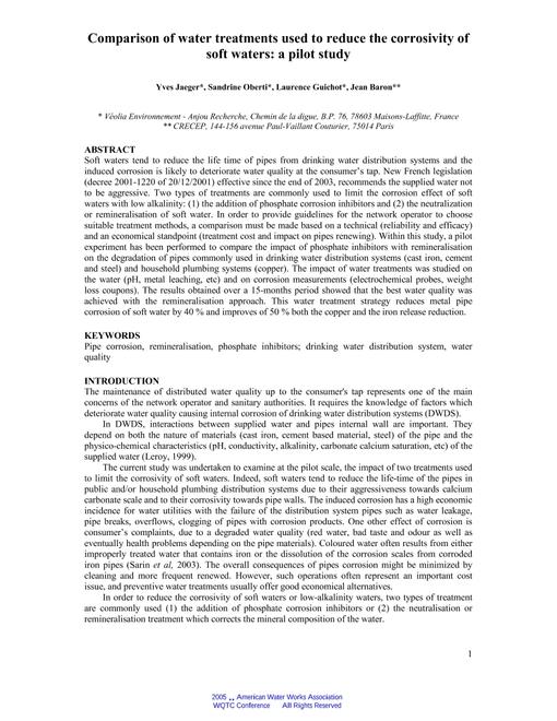 AWWA WQTC62459