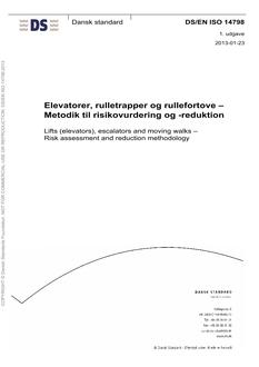 DANSK DS/EN ISO 14798