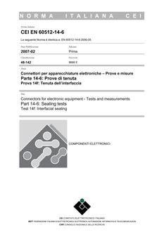 CEI EN 60512-14-6