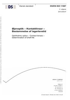 DANSK DS/EN ISO 11987