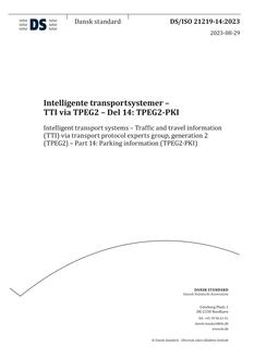 DANSK DS/ISO 21219-14