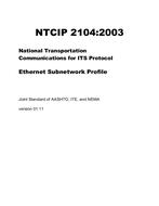 NTCIP 2104:2003