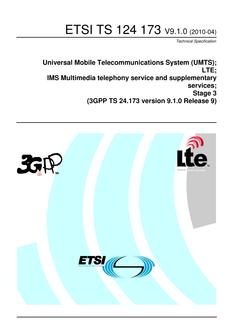 ETSI TS 124 173