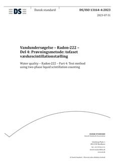 DANSK DS/ISO 13164-4