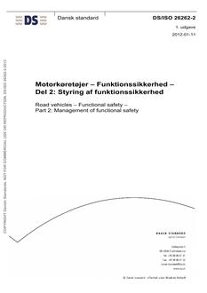 DANSK DS/ISO 26262-2