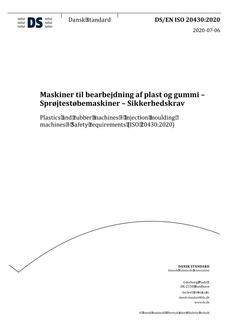 DANSK DS/EN ISO 20430