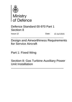 MODUK DEF STAN 00-970: PT 1: SEC 8