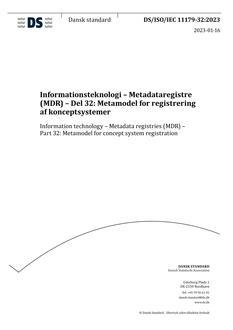 DANSK DS/ISO/IEC 11179-32