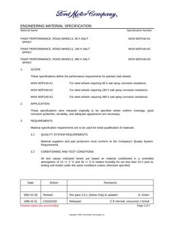 FORD WSK-M2P140-A2