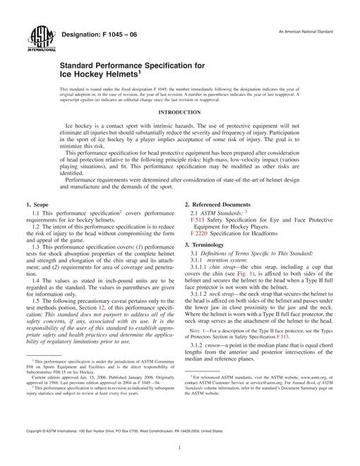 ASTM F1045-06