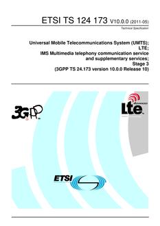 ETSI TS 124 173