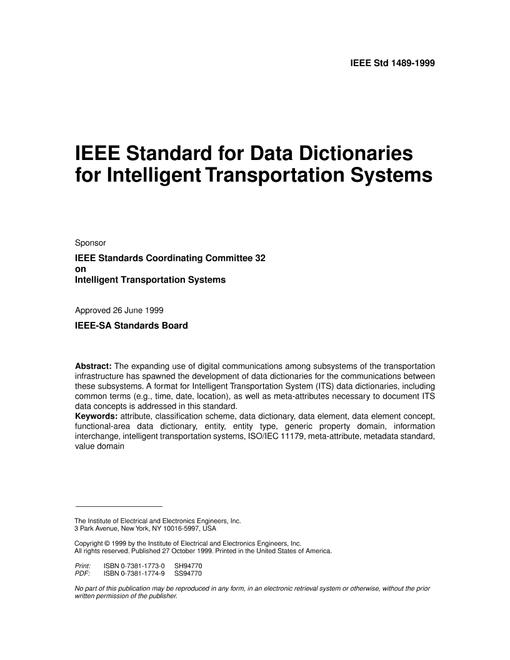 IEEE 1489-1999