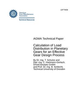 AGMA 10FTM08