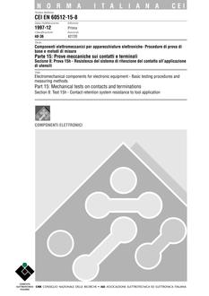 CEI EN 60512-15-8
