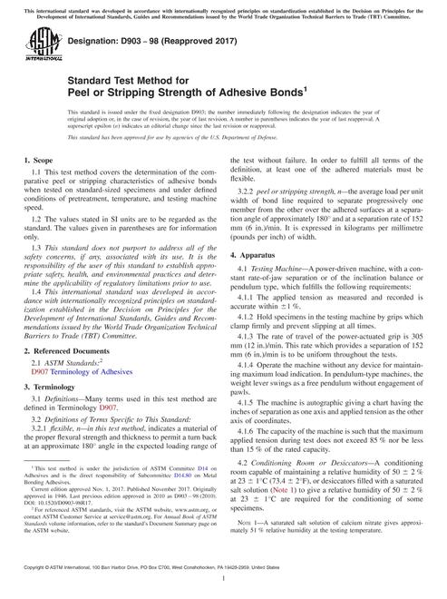 ASTM D903-98(2017)