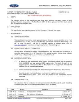 FORD WSS-M3H174-A1