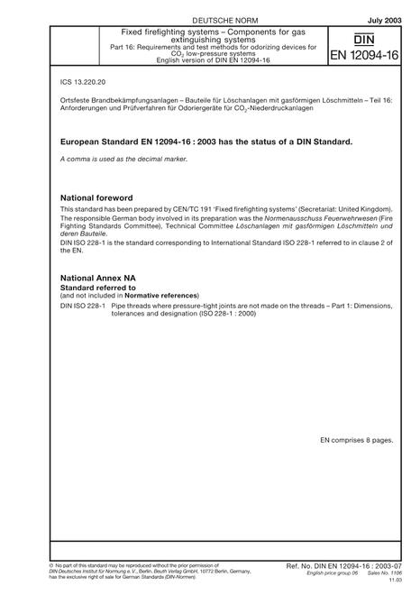 DIN EN 12094-16