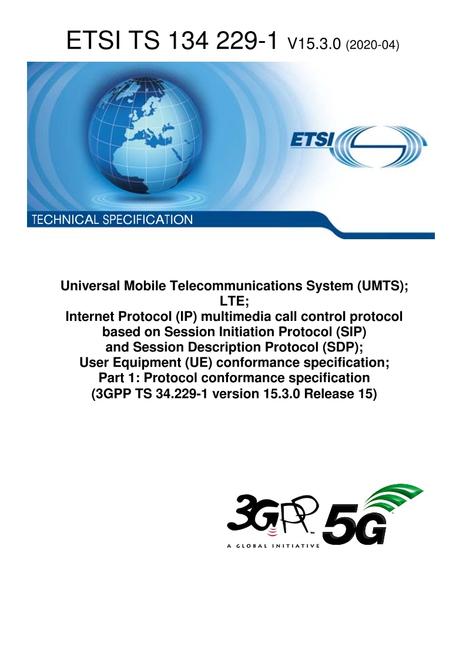 ETSI TS 134 229-1