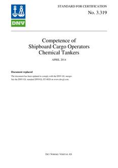 DNV DNV STD CERT 3.319 NOTICE