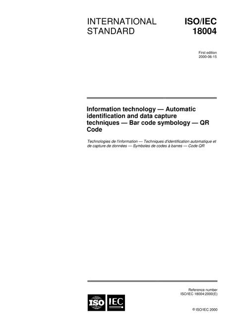 ISO/IEC 18004:2000