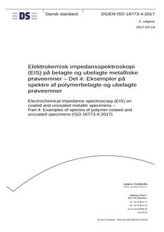 DANSK DS/EN ISO 16773-4