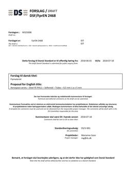 DANSK DSF/FPREN 2468