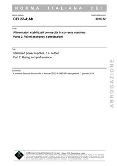 CEI 22-4;AB