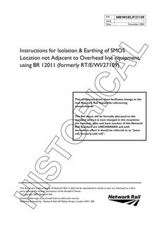 NR RT/E/WI/27109 ISSUE 1