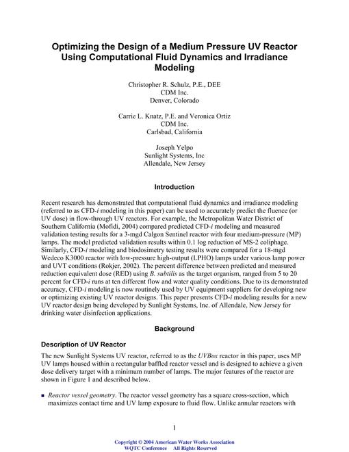 AWWA WQTC60649