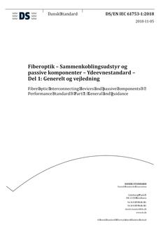 DANSK DS/EN IEC 61753-1