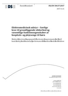 DANSK DS/EN 50637