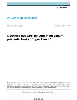 DNV DNVGL-CG-0133