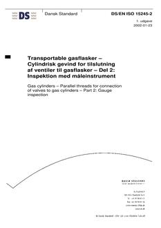 DANSK DS/EN ISO 15245-2