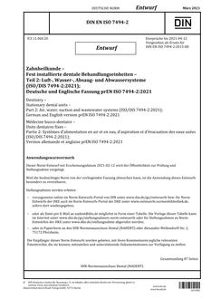 DIN EN ISO 7494-2 - DRAFT