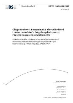 DANSK DS/EN ISO 20884
