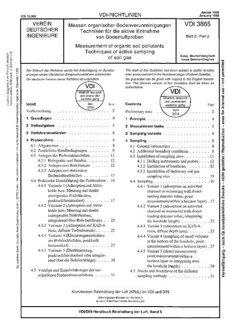 VDI VDI 3865 BLATT 2