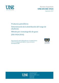 AENOR UNE-EN ISO 3924