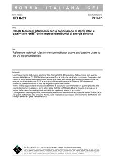 CEI 0-21
