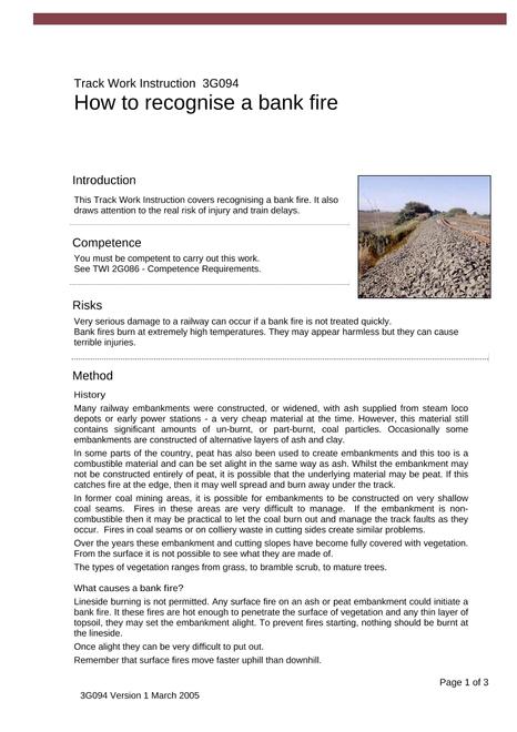 NR TWI 3G094 ISSUE 1
