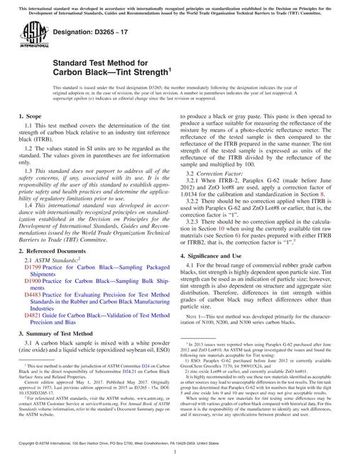 ASTM D3265-17